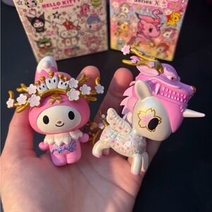 Tokidoki Unicorno Series X Chaser Cherry Dragon + My Melody